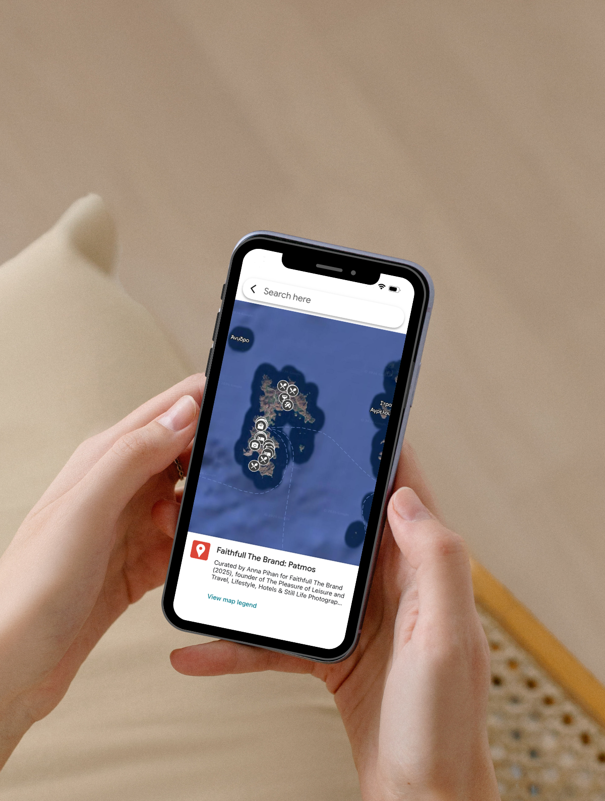 Patmos Interactive Map